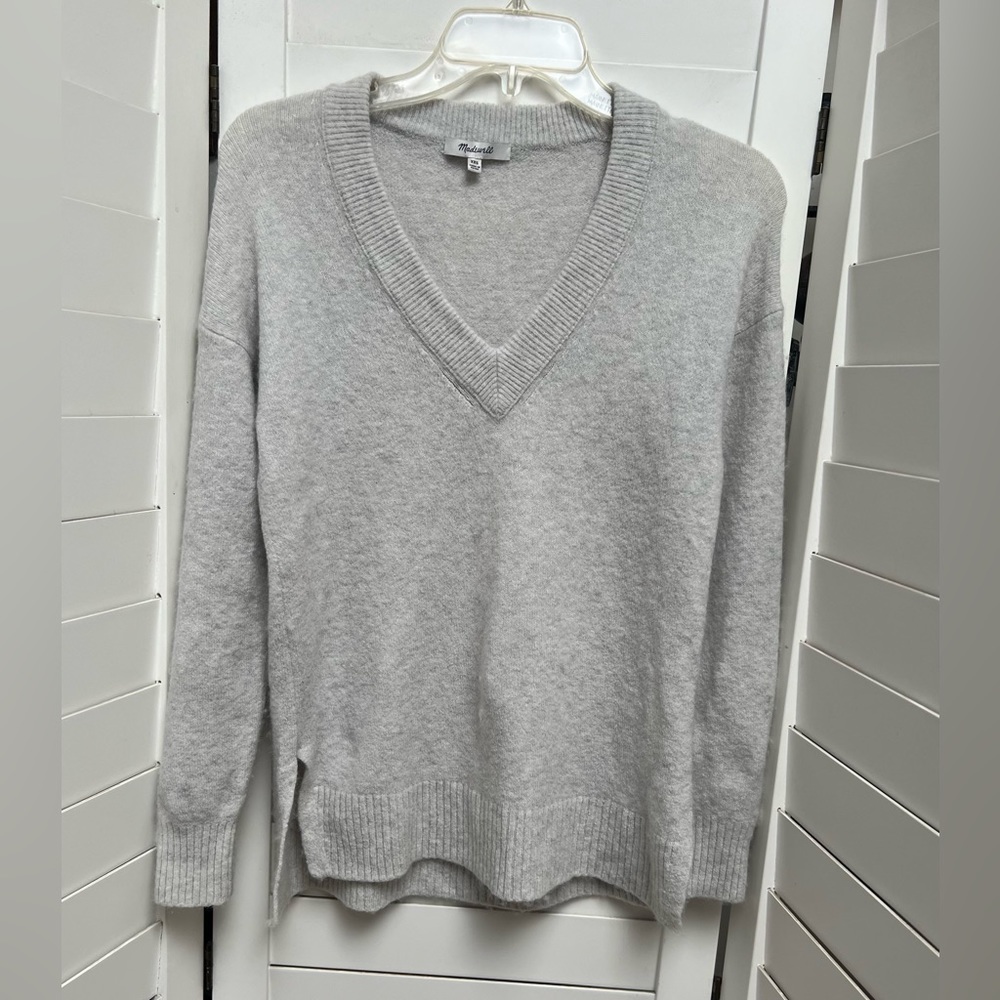 SWEATER by MADEWELL SIZE XXS GRAY